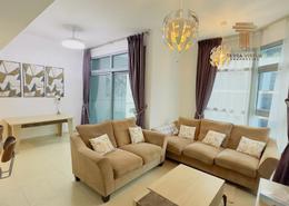 صورةغرفة المعيشة لـ: شقة - 2 غرف نوم - 3 حمامات للكراء في مارينا ريزيدانس - دبي مارينا - دبي, صورة 1