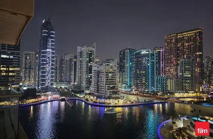 Apartment - 1 Bedroom - 2 Bathrooms for rent in Sanibel Tower - Park Island - Dubai Marina - Dubai