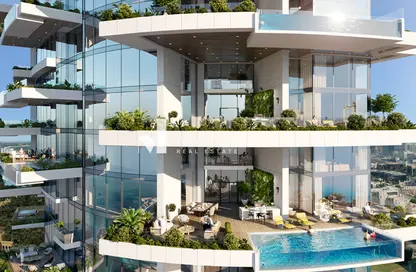 Apartment - 3 Bedrooms - 4 Bathrooms for sale in Cavalli Casa Tower - Al Sufouh 2 - Al Sufouh - Dubai