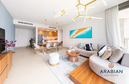 Living / Dining Room image for: Apartment - 2 Bedrooms - 3 Bathrooms for rent in 5242 Tower 1 - 5242 - Dubai Marina - Dubai, Image 1