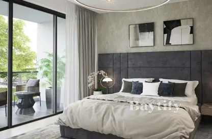 Room / Bedroom image for: Villa - 3 Bedrooms - 3 Bathrooms for sale in Greenwoods - DAMAC Hills - Dubai, Image 1