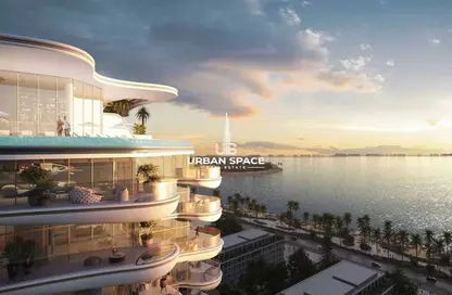 Apartment - 1 Bedroom - 2 Bathrooms for sale in Beach Walk Grand 2 - Dubai Islands - Dubai