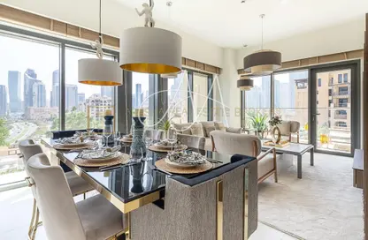 Apartment - 2 Bedrooms - 2 Bathrooms for rent in Burj Royale - Downtown Dubai - Dubai