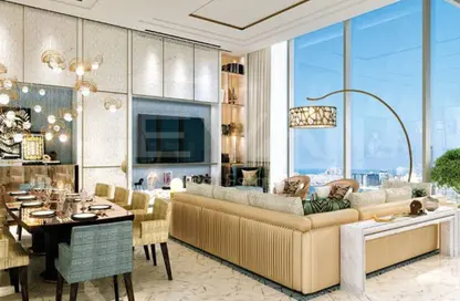 Apartment - 2 Bedrooms - 2 Bathrooms for sale in Cavalli Tower - Dubai Marina - Dubai
