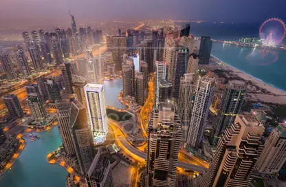 Apartment - 2 Bedrooms - 2 Bathrooms for sale in Pelagos by IGO - Dubai Marina - Dubai