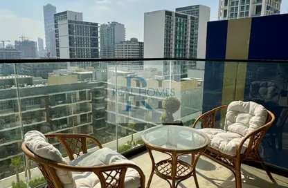 Apartment - 1 Bedroom - 2 Bathrooms for rent in Binghatti Corner - Jumeirah Village Circle - Dubai