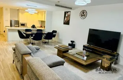 شقة - غرفة نوم - 2 حمامات للايجار في D1 برج - القرية التراثية - دبي