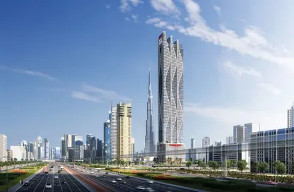 Apartment - 1 Bedroom - 1 Bathroom for sale in Bayz by Danube - Business Bay - Dubai