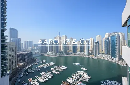 Apartment - 2 Bedrooms - 3 Bathrooms for rent in Al Majara 2 - Al Majara Towers - Dubai Marina - Dubai