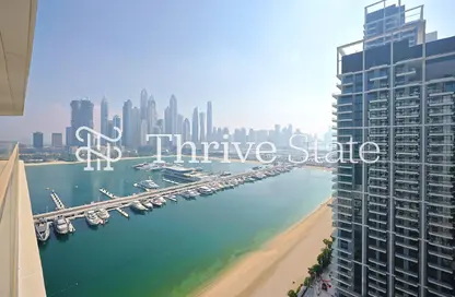 Apartment - 3 Bedrooms - 4 Bathrooms for rent in Palace Beach Residence - EMAAR Beachfront - Dubai Harbour - Dubai