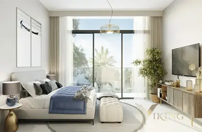 Room / Bedroom image for: Apartment - 1 Bedroom - 2 Bathrooms for sale in Lamaa - Madinat Jumeirah Living - Umm Suqeim - Dubai, Image 1