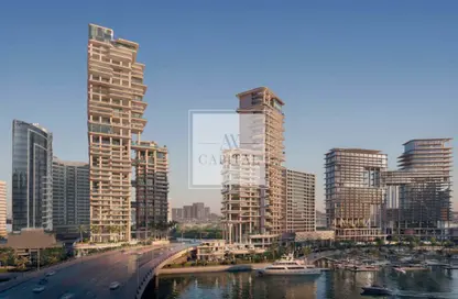 Apartment - 3 Bedrooms - 5 Bathrooms for sale in Vela Viento By Omniyat - Business Bay - Dubai