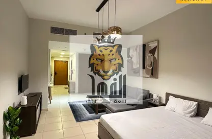 Apartment - Studio - 1 Bathroom for rent in Ajman One Tower 1 - Ajman One - Ajman Downtown - Ajman
