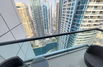 شقة - 2 غرف نوم - 2 حمامات للايجار في ليك سايد ريزيدنس - (JLT) مجمع A - أبراج بحيرة الجميرا - دبي