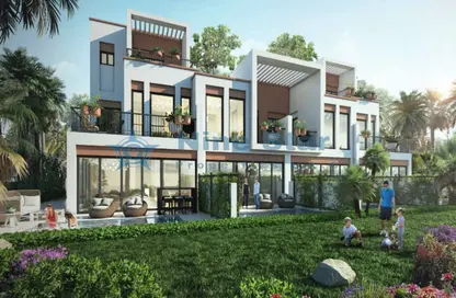 Townhouse - 5 Bedrooms - 6 Bathrooms for sale in Costa Brava at DAMAC Lagoons - Damac Lagoons - Dubai