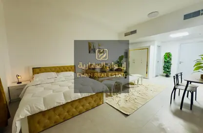 Apartment - Studio - 1 Bathroom for rent in Corniche Tower - Ajman Corniche Road - Ajman