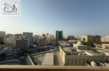 شقة - 2 غرف نوم - 2 حمامات للايجار في بناية المحطة - المحطة - القاسمية - الشارقة