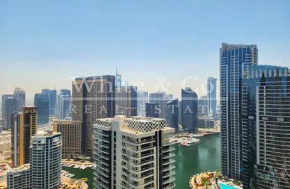 Apartment - 4 Bedrooms - 5 Bathrooms for rent in Sadaf 8 - Sadaf - Jumeirah Beach Residence - Dubai