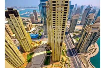 Apartment - 3 Bedrooms - 3 Bathrooms for rent in Sadaf 8 - Sadaf - Jumeirah Beach Residence - Dubai