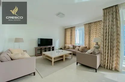 Apartment - 2 Bedrooms - 4 Bathrooms for rent in Al Bateen Residences - Jumeirah Beach Residence - Dubai