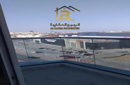 Balcony image for: Apartment - 1 Bathroom for sale in Oasis Tower - Al Rashidiya 1 - Al Rashidiya - Ajman, Image 1