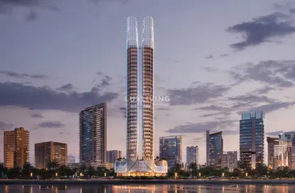 شقة - غرفة نوم - 2 حمامات للبيع في بن غاطي سكاي هول - الخليج التجاري - دبي