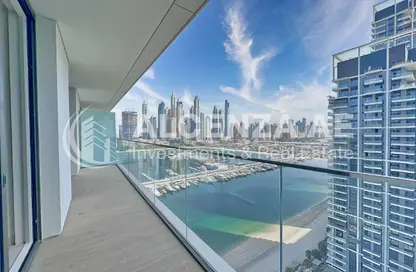 Apartment - 1 Bedroom - 1 Bathroom for rent in Palace Beach Residence - EMAAR Beachfront - Dubai Harbour - Dubai