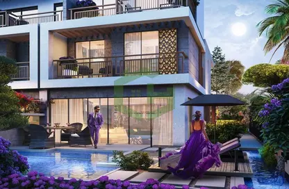 Townhouse - 4 Bedrooms - 5 Bathrooms for sale in Violet 4 - Damac Hills 2 - Dubai Townhouse - 4 Bedrooms - 5 Bathrooms for sale in Violet 4 - Damac Hills 2 - Dubai