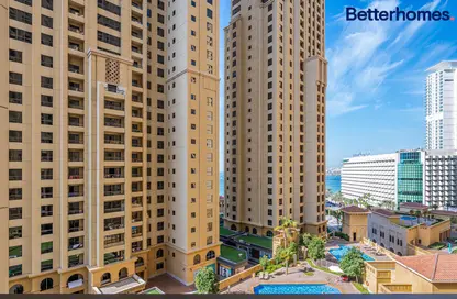 Apartment - 1 Bedroom - 2 Bathrooms for sale in Rimal 1 - Rimal - Jumeirah Beach Residence - Dubai