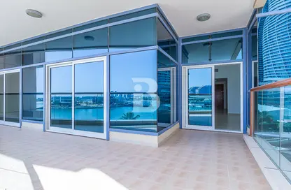 Terrace image for: Apartment - 3 Bedrooms - 4 Bathrooms for rent in Khalidiya Tower B - Khalidiya Twin Towers - Al Khalidiya - Abu Dhabi, Image 1