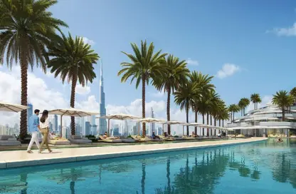 Apartment - 1 Bedroom - 2 Bathrooms for sale in Binghatti Aquarise - Business Bay - Dubai