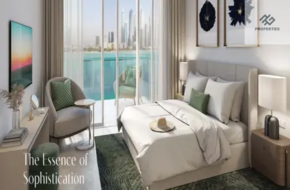 Apartment - 2 Bedrooms - 3 Bathrooms for sale in Beachgate by Address - EMAAR Beachfront - Dubai Harbour - Dubai
