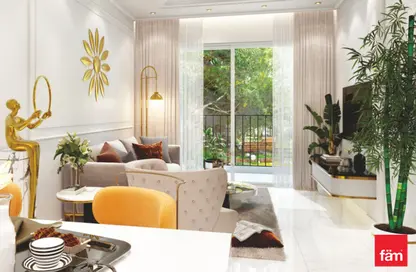 Living / Dining Room image for: Apartment - 1 Bathroom for sale in Vincitore Volare - Arjan - Dubai, Image 1