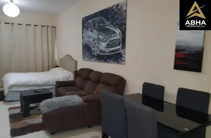Apartment - Studio - 1 Bathroom for rent in Ajman One Towers - Al Sawan - Ajman
