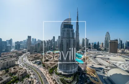 Apartment - 3 Bedrooms - 4 Bathrooms for rent in Boulevard Point - Downtown Dubai - Dubai