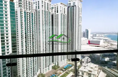 Apartment - 1 Bedroom - 2 Bathrooms for rent in Tala Tower - Marina Square - Al Reem Island - Abu Dhabi