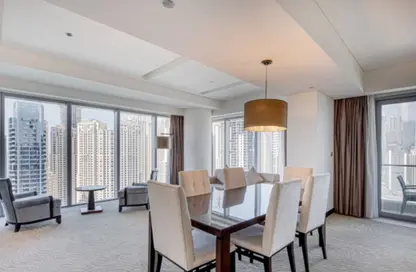 Apartment - 3 Bedrooms - 2 Bathrooms for rent in JW Marriott Hotel Marina - Dubai Marina - Dubai Apartment - 3 Bedrooms - 2 Bathrooms for rent in JW Marriott Hotel Marina - Dubai Marina - Dubai