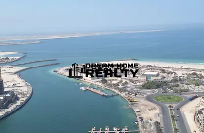 Apartment - 2 Bedrooms - 3 Bathrooms for rent in Beach Tower 1 - Al Khan Lagoon - Al Khan - Sharjah