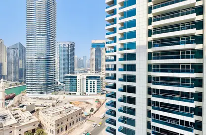 شقة - غرفة نوم - 2 حمامات للايجار في برج مانشستر - دبي مارينا - دبي