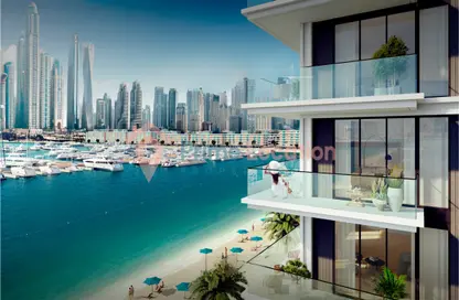 شقة - 3 غرف نوم للبيع في قصر الشاطئ - إعمار بيتشفرونت - دبي هاربور - دبي