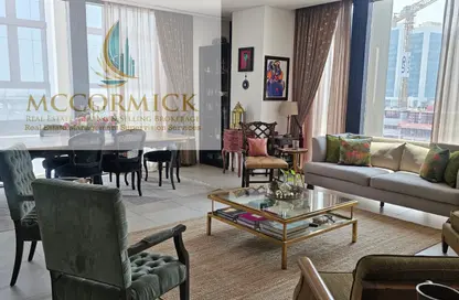 Apartment - 3 Bedrooms - 4 Bathrooms for rent in Residence 110 - Business Bay - Dubai