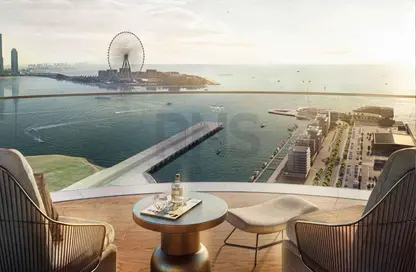 Apartment - 1 Bedroom - 1 Bathroom for sale in Bayview - EMAAR Beachfront - Dubai Harbour - Dubai