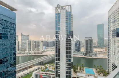 شقة - 1 حمام للايجار في ماركيز سكوير تاور - الخليج التجاري - دبي