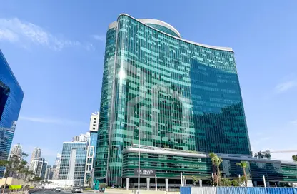 Office Space - Studio - 1 Bathroom for rent in The Binary Tower - Business Bay - Dubai
