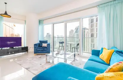 شقة - 2 غرف نوم - 2 حمامات للايجار في داماك هايتس - دبي مارينا - دبي