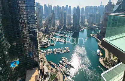 Apartment - 3 Bedrooms - 4 Bathrooms for rent in Damac Heights - Dubai Marina - Dubai