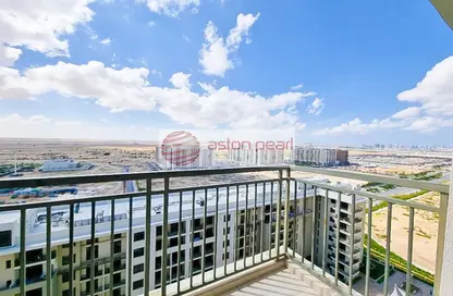 Balcony image for: Apartment - 2 Bedrooms - 2 Bathrooms for rent in Rawda Apartments 1 - Rawda Apartments - Town Square - Dubai, Image 1