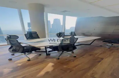 Office Space - Studio - 1 Bathroom for rent in The Prism - Business Bay - Dubai