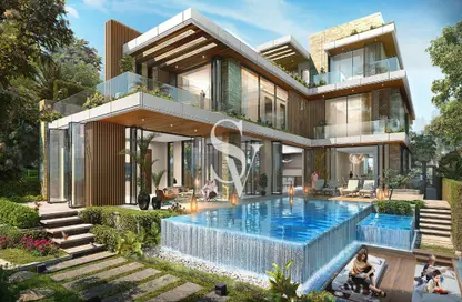 Outdoor House image for: Villa - 6 Bedrooms for sale in CAVALLI ESTATES - DAMAC Hills - Dubai, Image 1