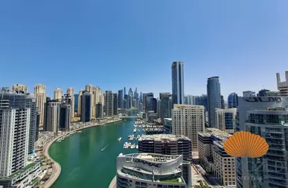 شقة - 3 غرف نوم - 5 حمامات للايجار في اورا مارينا - دبي مارينا - دبي